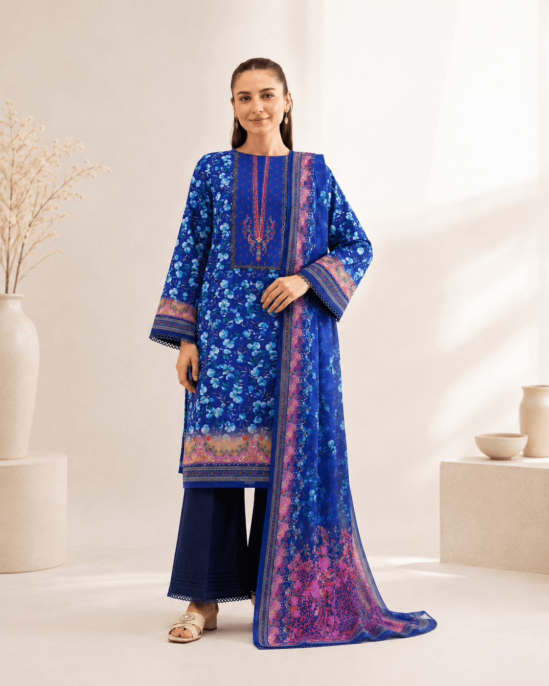 Royal Blue Flora